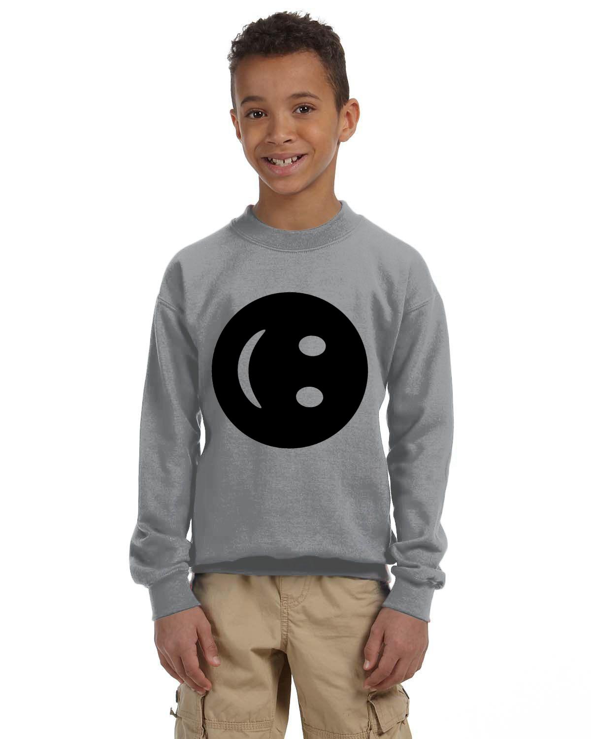 Sideways Smile 50/50 Fleece Crew