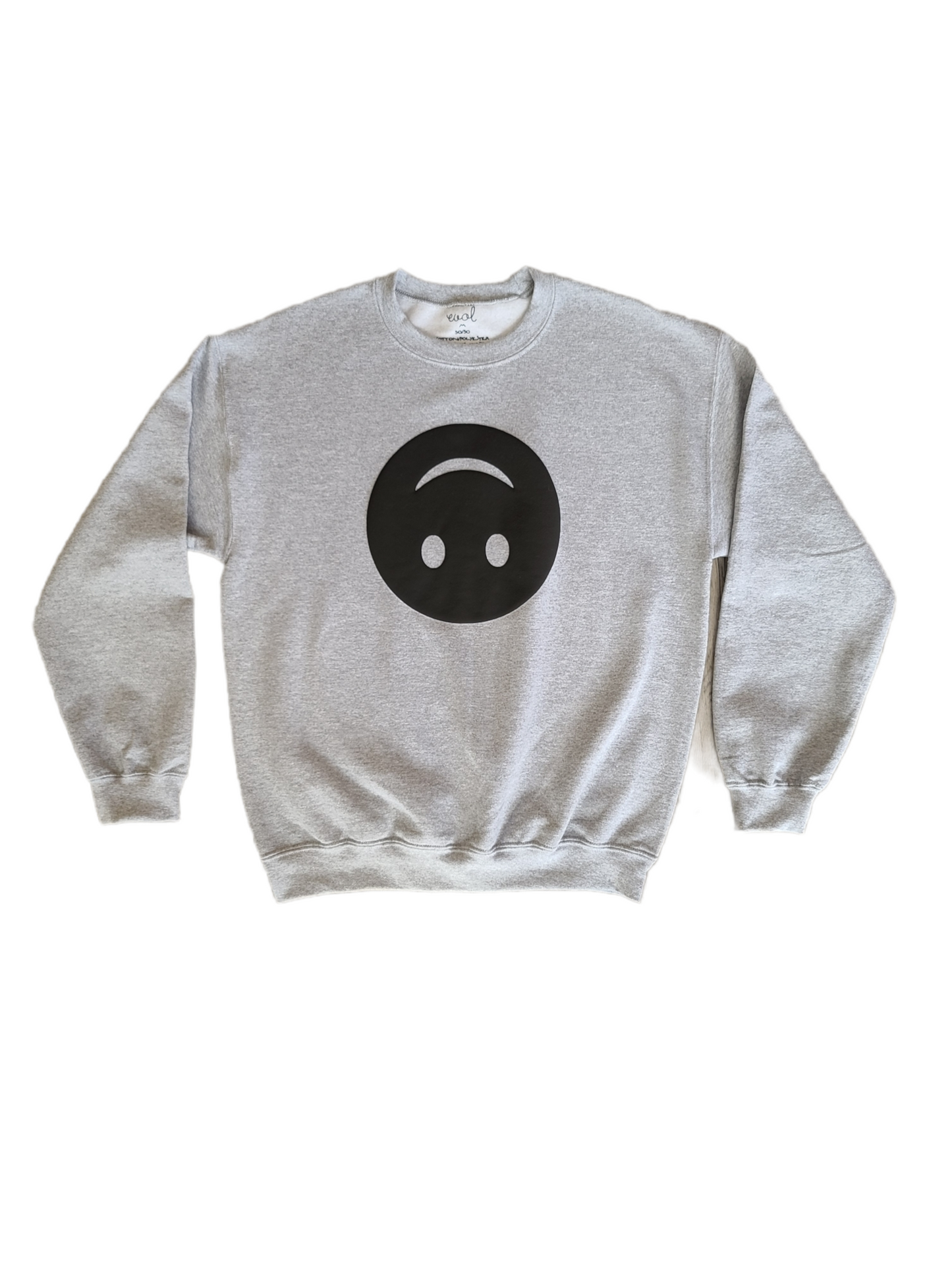 Upside Down Smiley Face Sweater